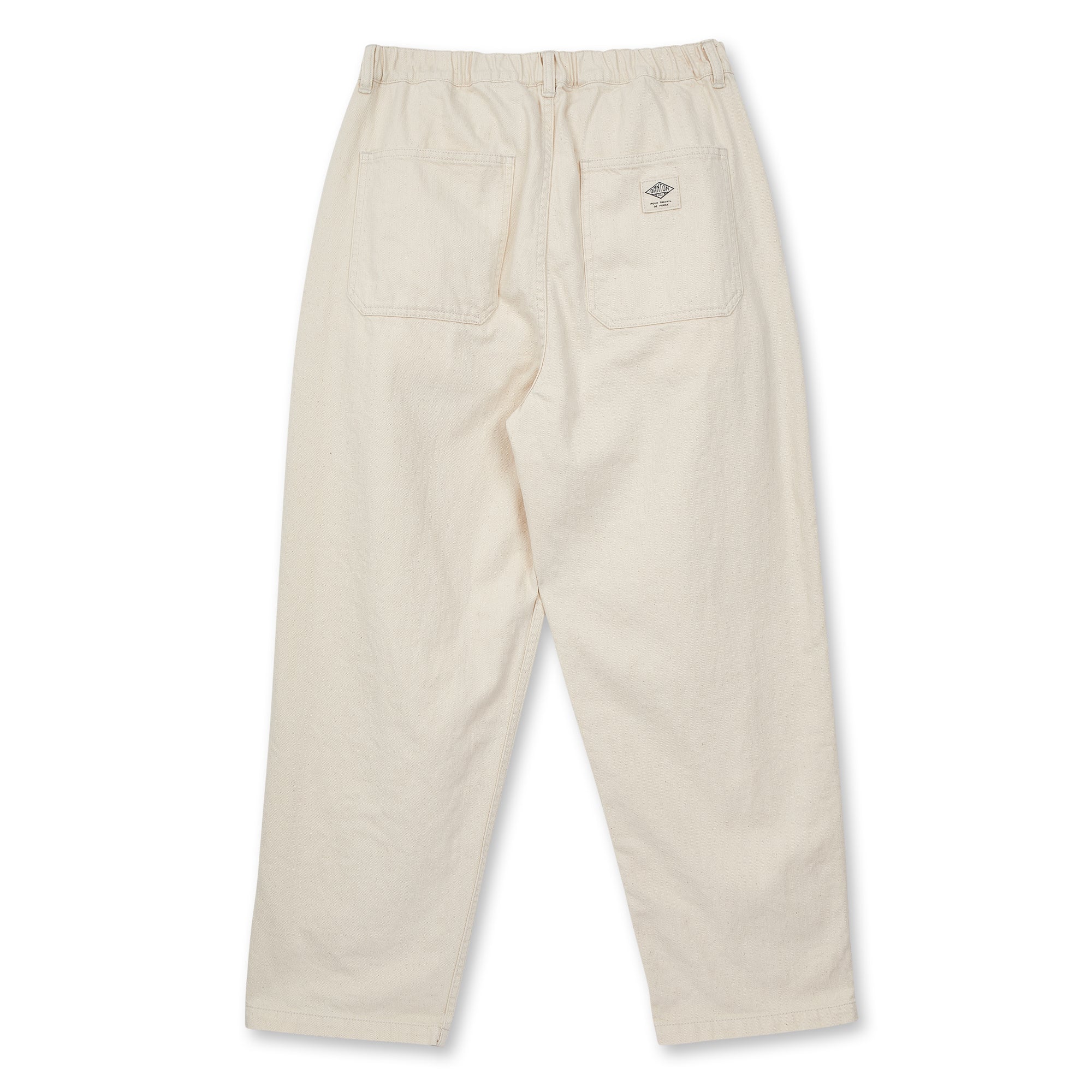 Danton - Cotton Twill Easy Pants - (Ecru)