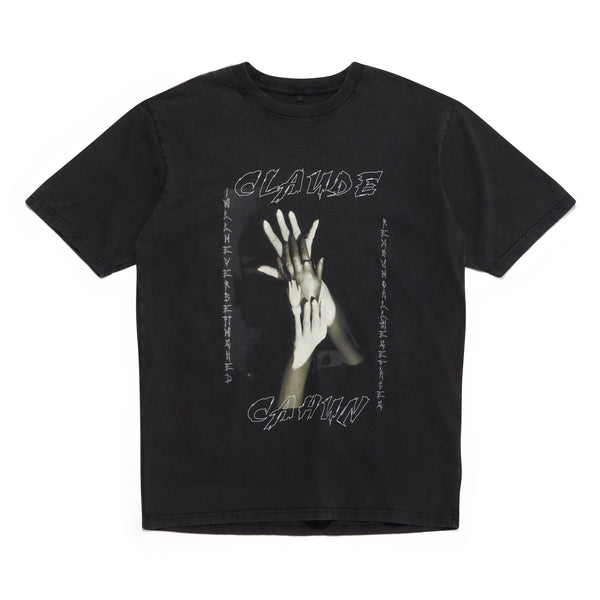 Deathmask - Men’s Claude Cahun Print Tee - (Black Stone Wash)