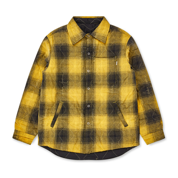 Fucking Awesome - Lightweight Reversible Flannel - (Yellow)