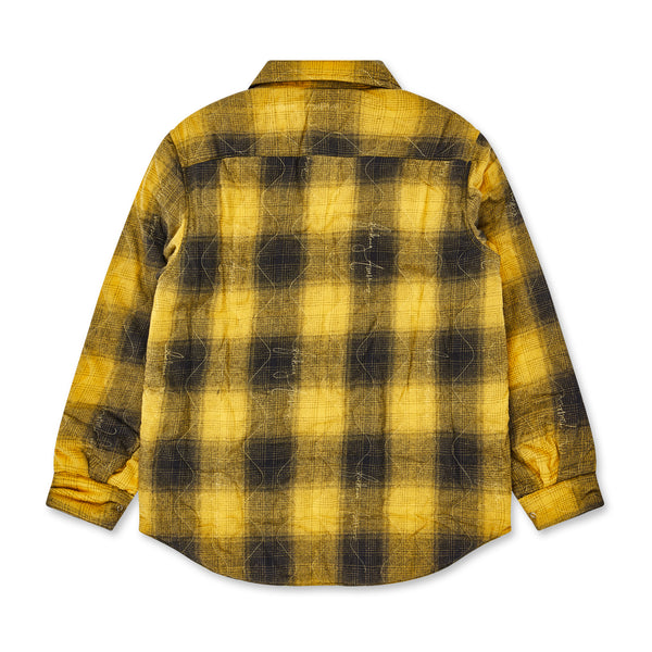 Fucking Awesome - Lightweight Reversible Flannel - (Yellow)