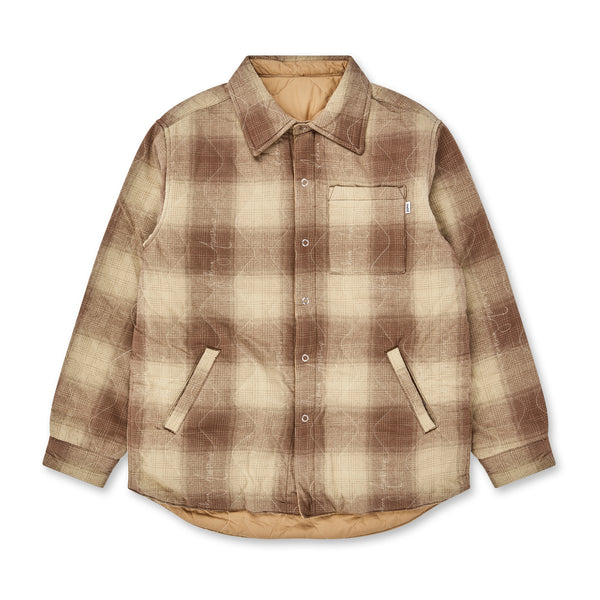 Fucking Awesome - Lightweight Reversible Flannel - (Tan)