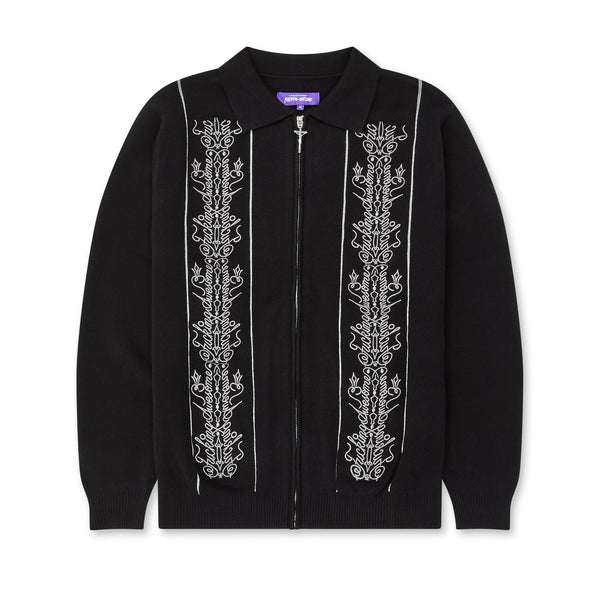 Fucking Awesome - Bullshit Zip Cardigan - (Black)
