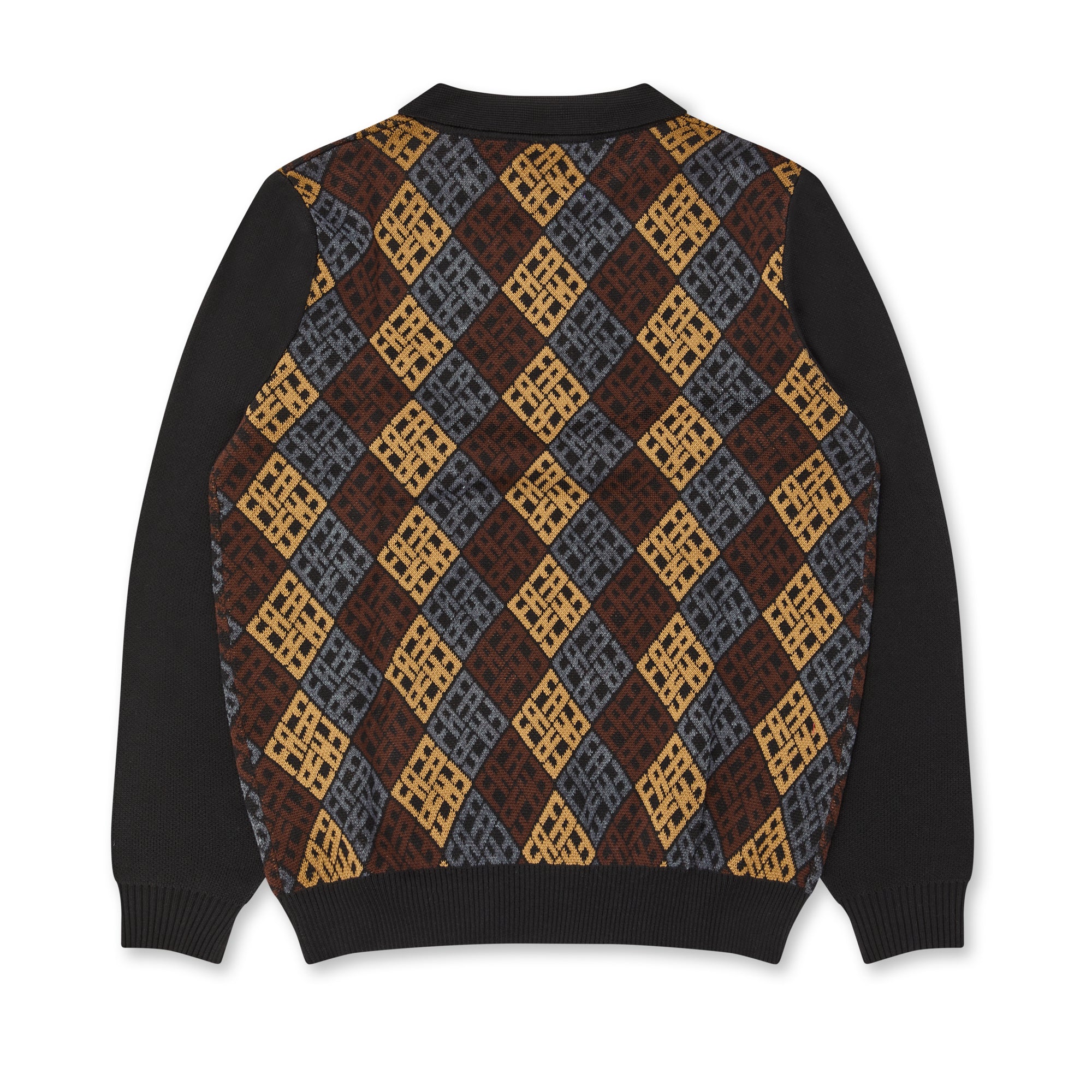 Fucking Awesome: FA Monogram 1/4 Zip Shirt (Black) | DSML E-SHOP