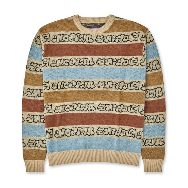 Fucking Awesome - Inverted Wanto Brushed Sweater - (Tan)