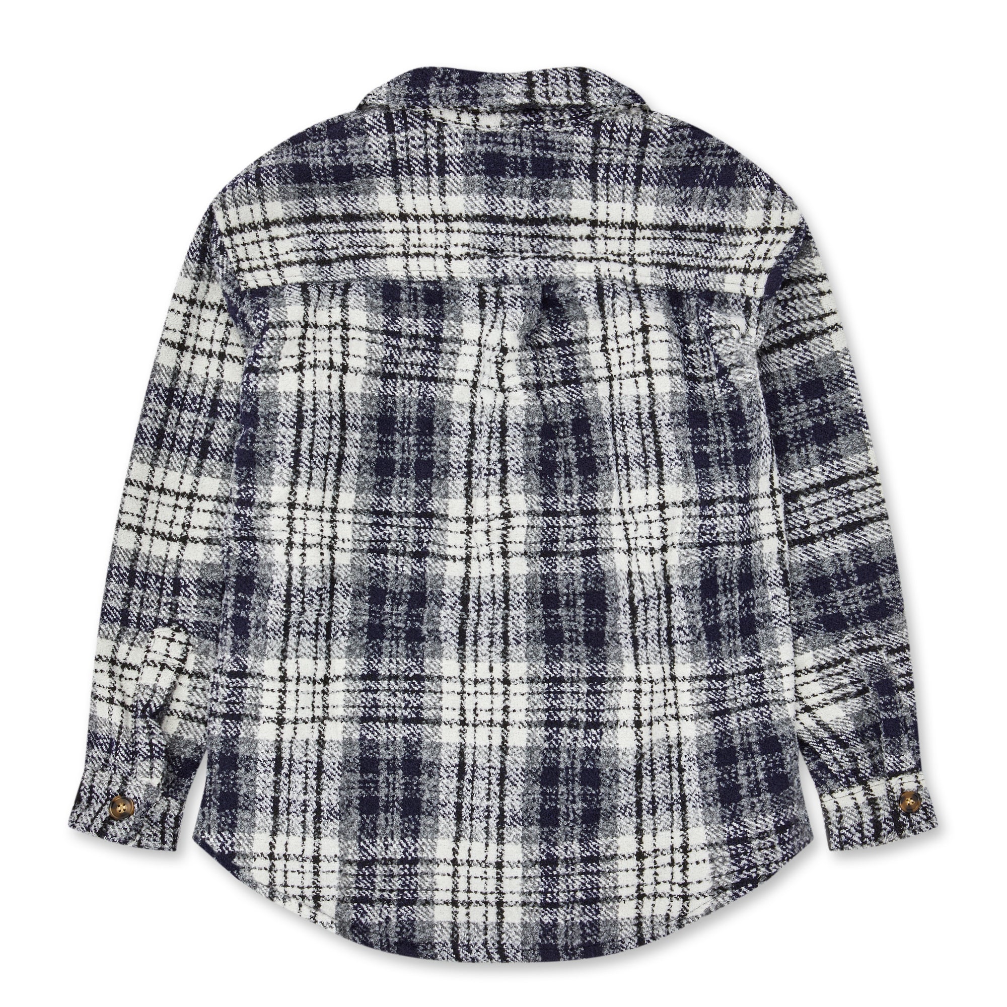 Fucking Awesome - Heavy Flannel Overshirt - (Navy)