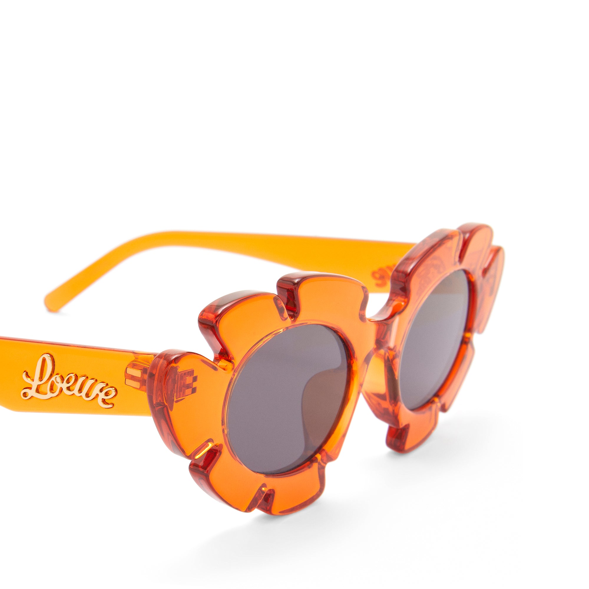 Sunglasses Loewe Orange in Plastic - 35753487