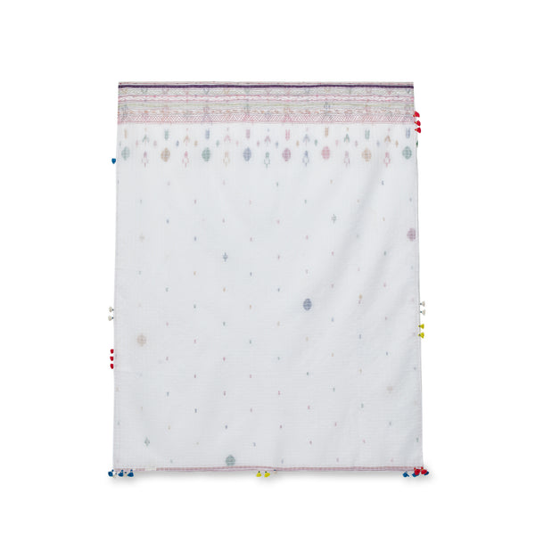 Injiri - Taanbaan-119 Scarf - (White)