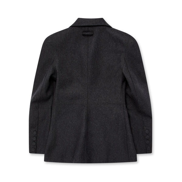 Jean Paul Gaultier - Women’s The Felted Single Breasted Jacket - (Dark Grey)