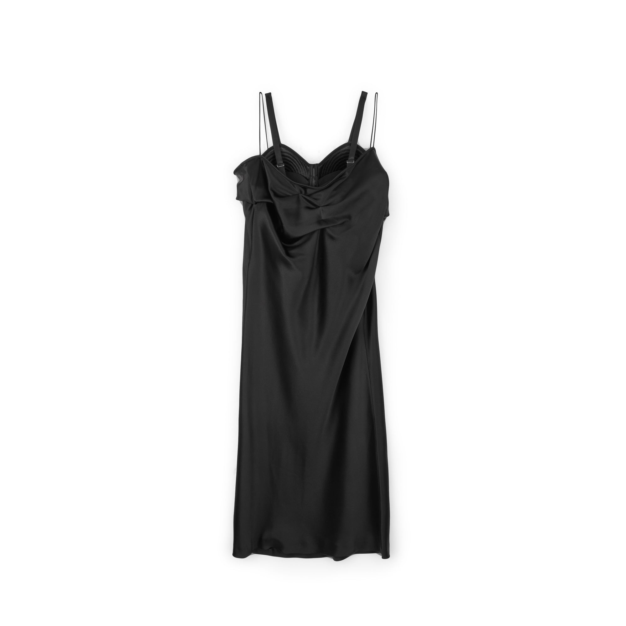 Jean Paul Gaultier - Lotta Volkova The Lingerie Dress - (Black) Jean Paul Gaultier - Lotta Volkova The Lingerie Dress - (Black)