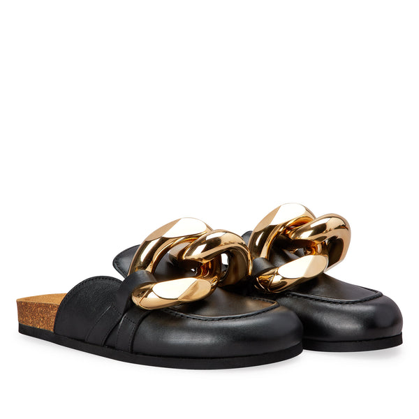 J.W. Anderson - Women’s Chain Loafer - (Black)