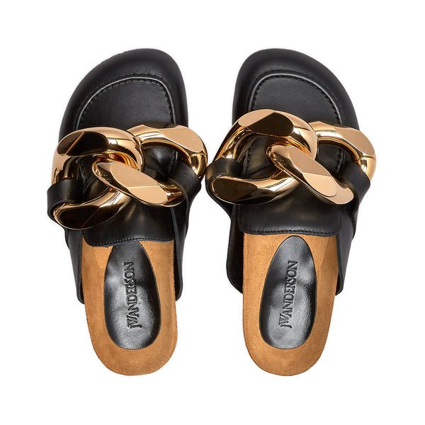 J.W. Anderson - Women’s Chain Loafer - (Black)