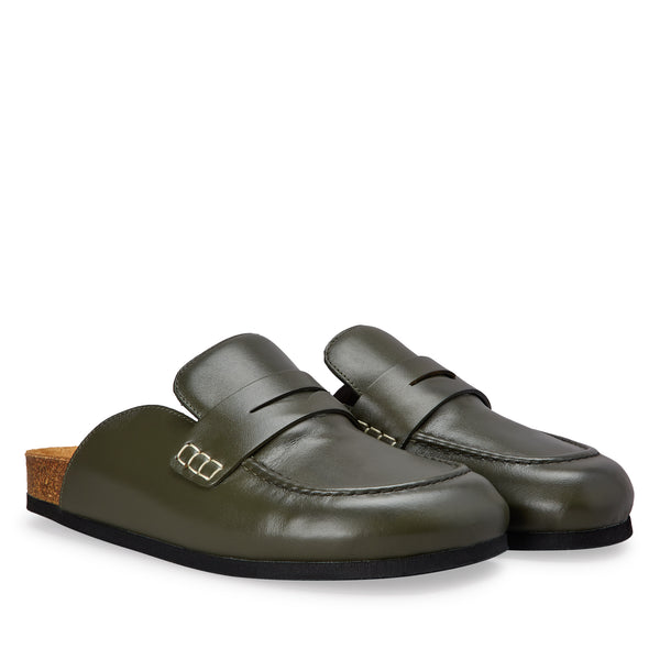 J.W. Anderson - Women’s Plain Loafer - (Olive)