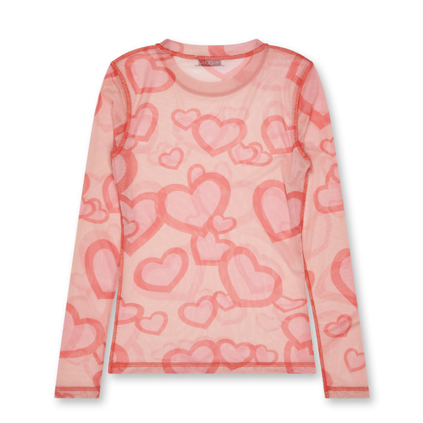 J.W. Anderson - Women’s Run Hany Long Sleeve Underpinning Top - (Powder Pink)