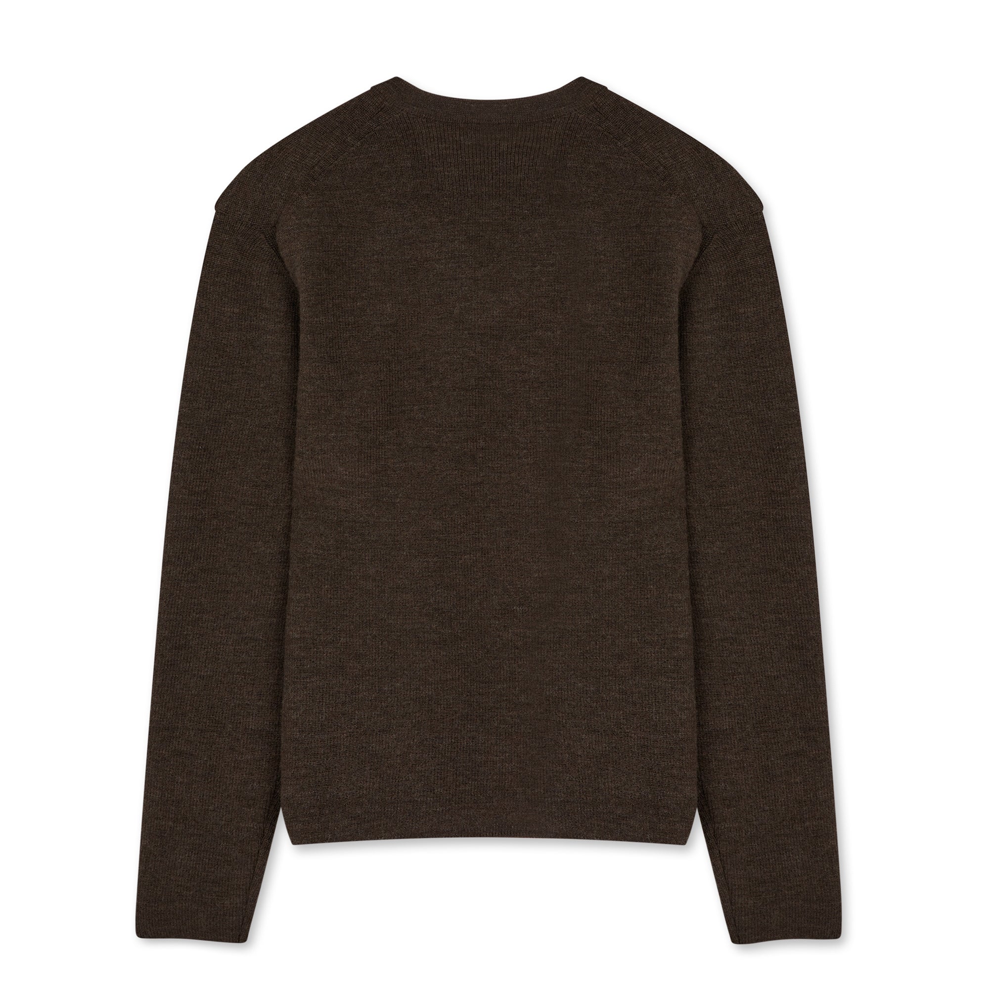 Lemaire - Men’s V-Neck Sweater - (Brown)