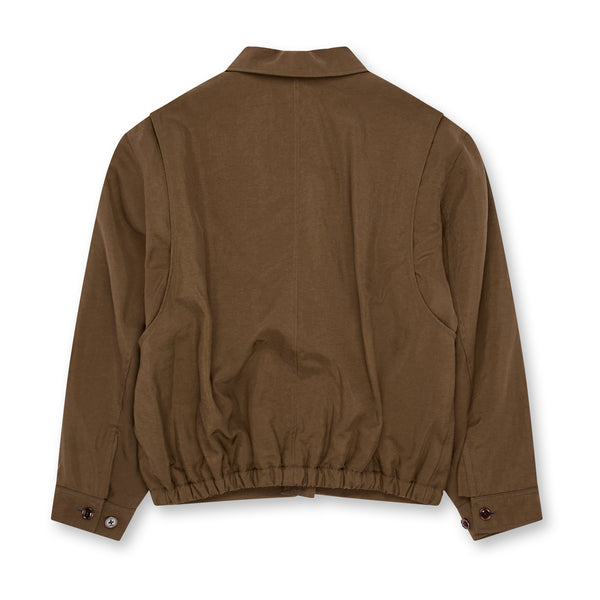 Lemaire - Men’s Bomber Jacket - (Kobicha Brown)