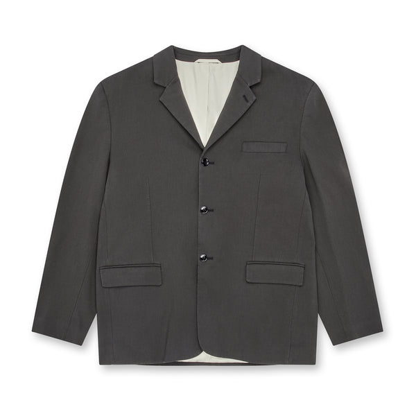 Lemaire - Men’s 3 Button Jacket - (Ash Black)