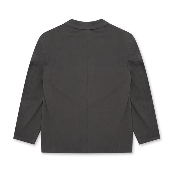 Lemaire - Men’s 3 Button Jacket - (Ash Black)