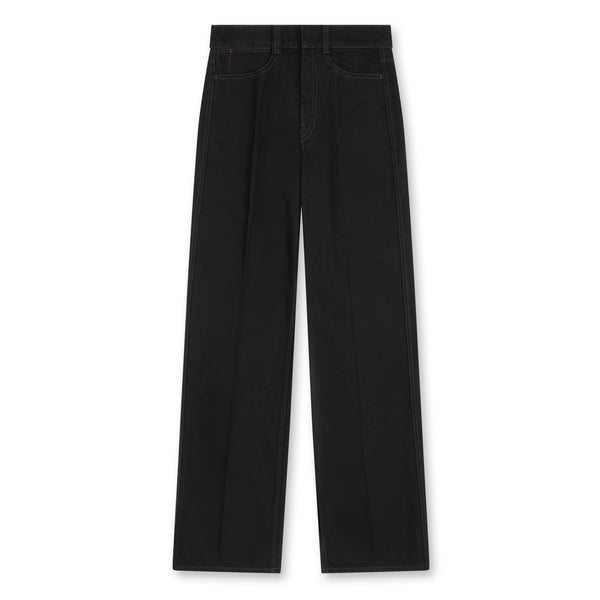 Lemaire - Women’s Denim High Waist Pants - (Black)