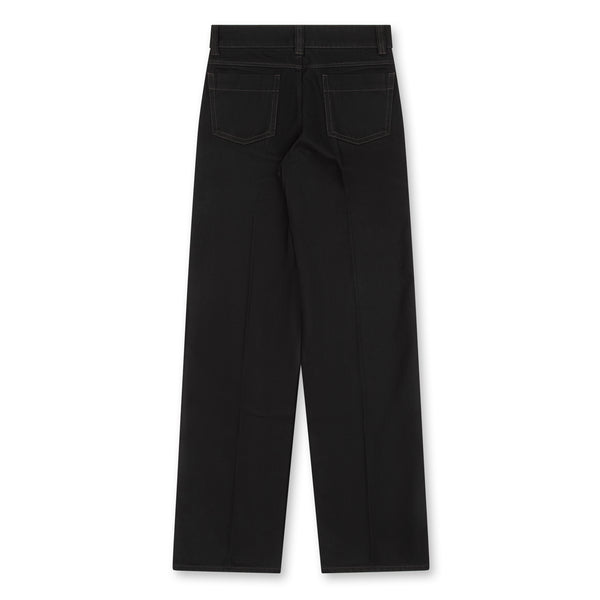 Lemaire - Women’s Denim High Waist Pants - (Black)