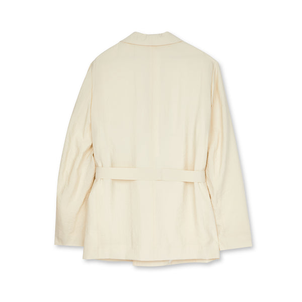 Lemaire - Women’s Belted Jacket - (Cream)