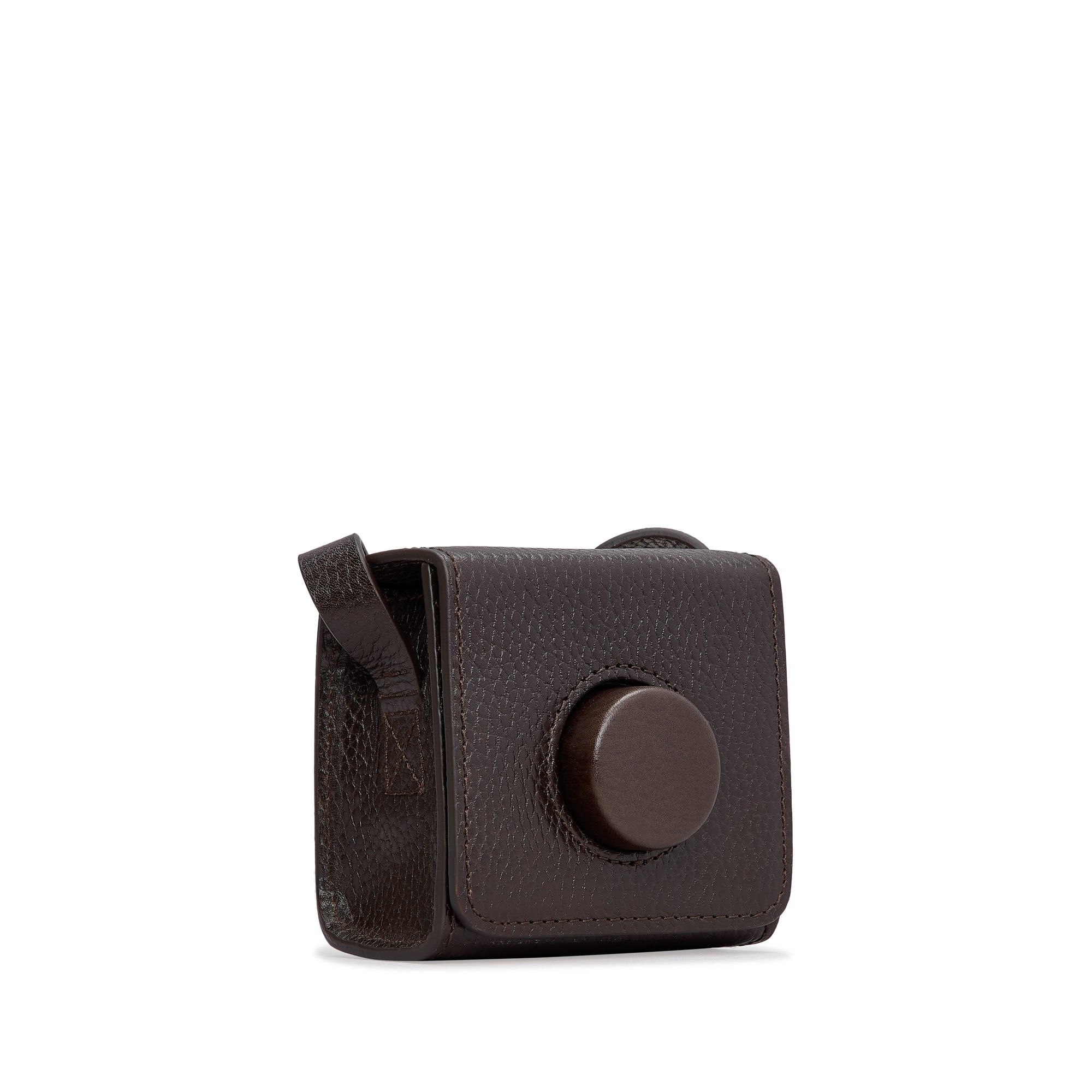 Lemaire: Mini Camera Bag (Dark Brown) | Dover Street Market London