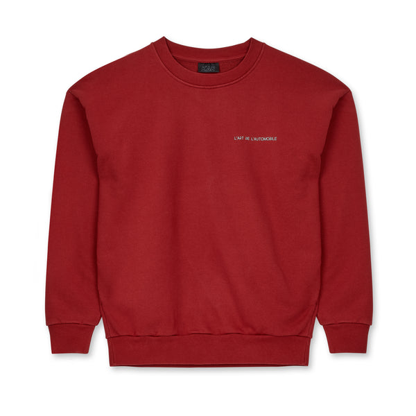 Kar L’Art De L’Automobile - Dragster Team Crewneck - (Red)