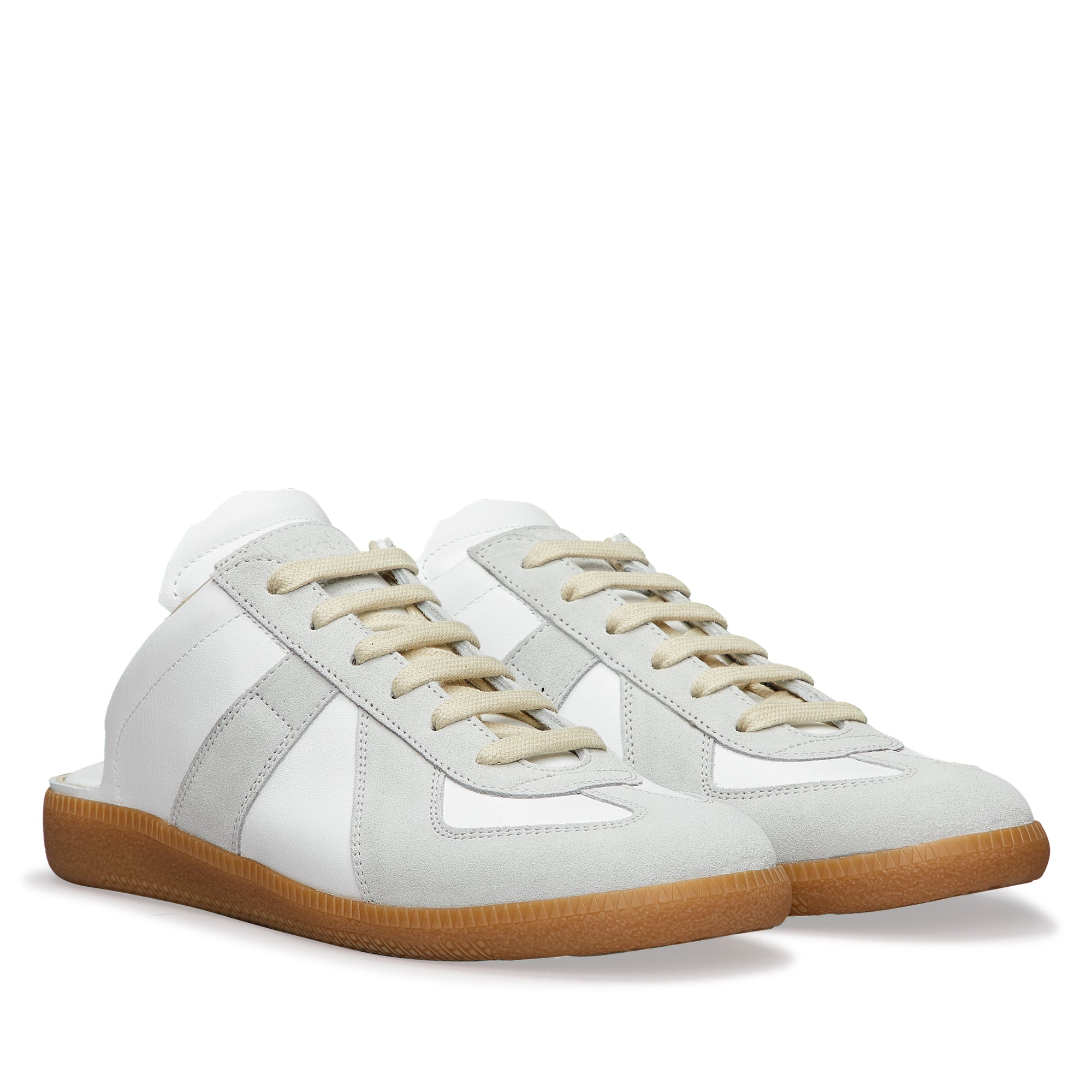 Martin Margiela: Women’s Replica Sneaker Slip-Ons (White) | DSML E-SHOP