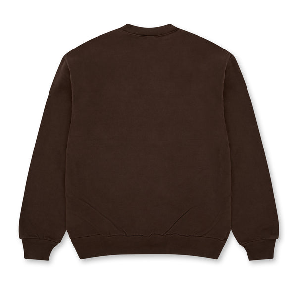 Online Ceramics - Haunted Wagon Representative Crewneck Sweatshirt - (Chocolate)