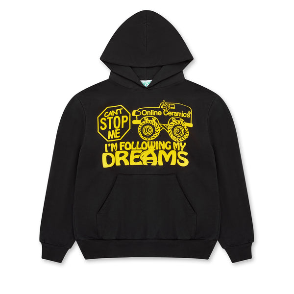 Online Ceramics - Following My Dreams Hoodie - (Off Black)