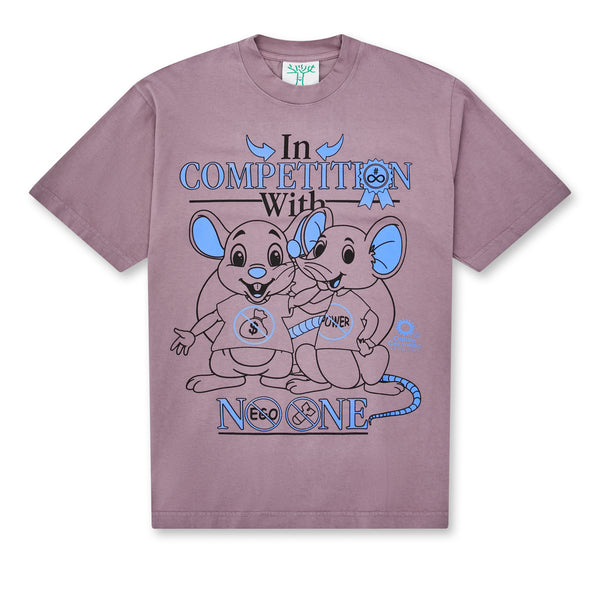 Online Ceramics - In Competition With No One T-Shirt - (Purple)