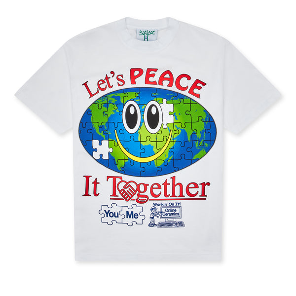 Online Ceramics - Workin’ On It T-Shirt - (White)