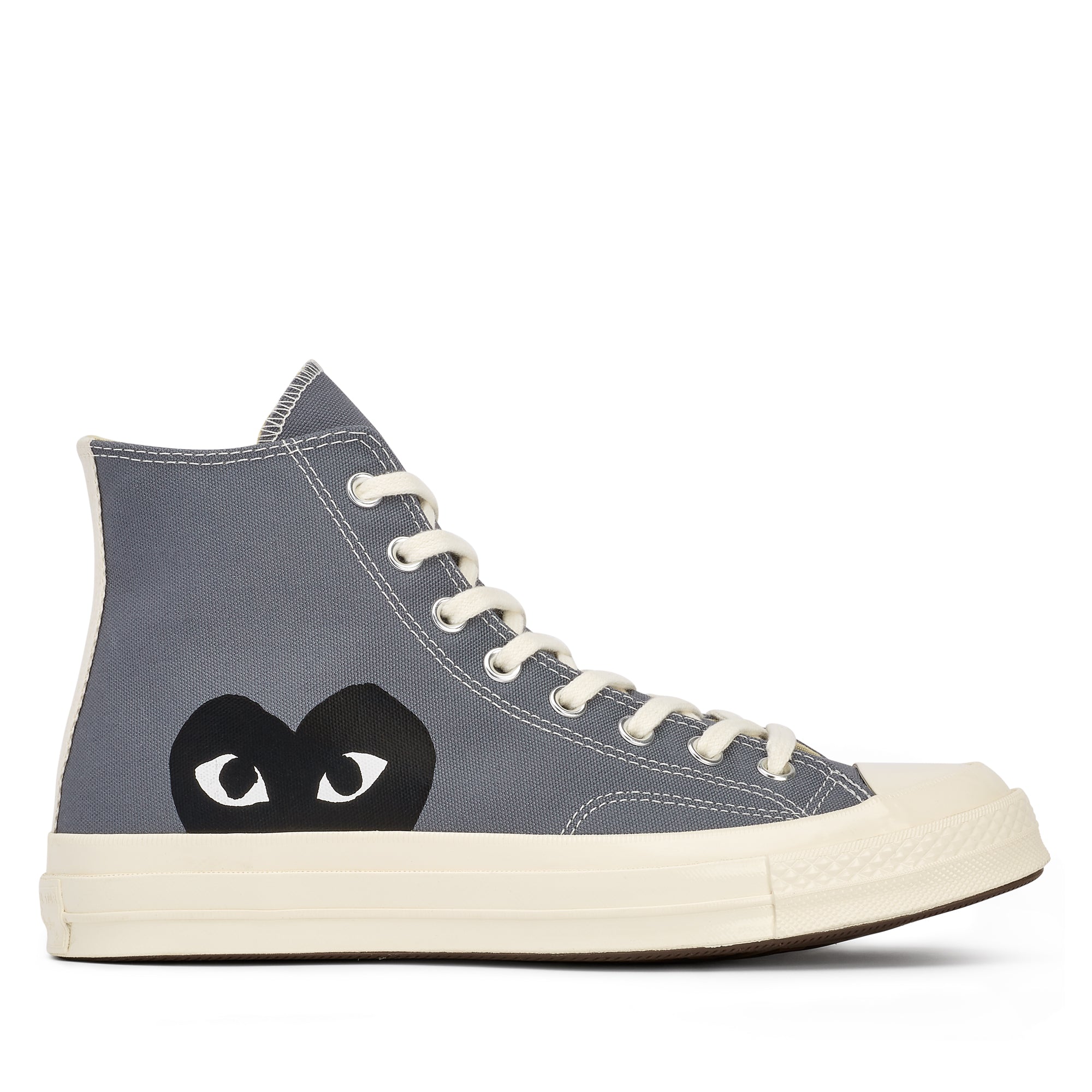 Play Converse - Black Heart Chuck Taylor All Star ’70 High Sneakers - (Grey) view 1