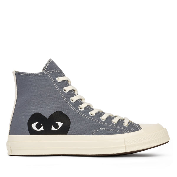 Play Converse - Black Heart Chuck Taylor All Star ’70 High Sneakers - (Grey)