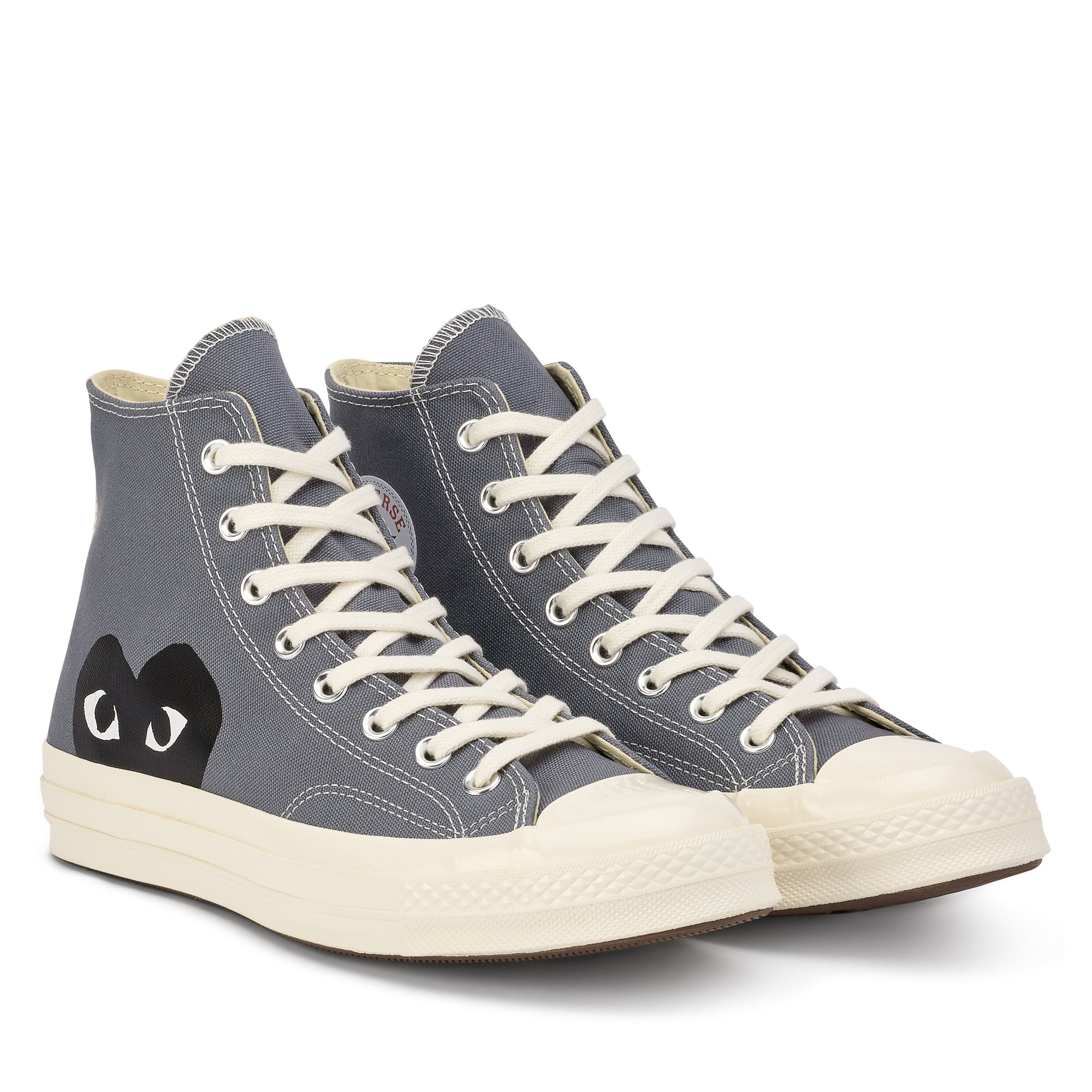 Play Converse - Black Heart Chuck Taylor All Star ’70 High Sneakers - (Grey) view 3