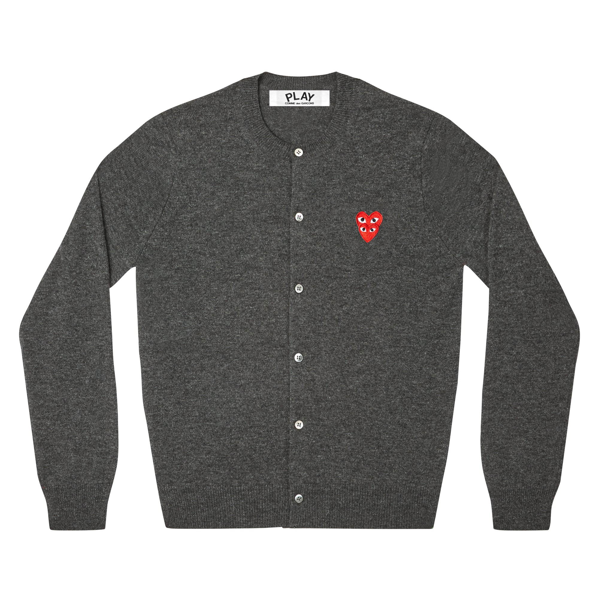 Play - Double Eye Women’s Cardigan - (Grey) view 1, Click to Zoom in