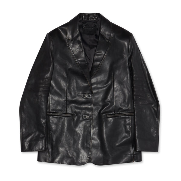 Prada - Women’s Leather Jacket - (Black)
