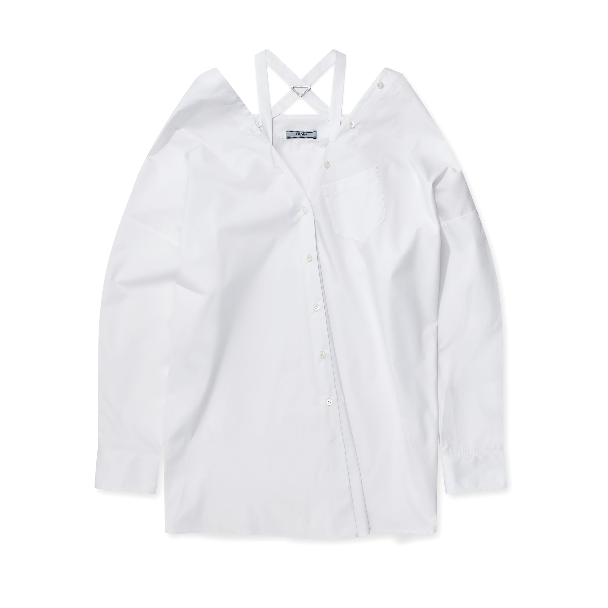 Prada - Women’s Cotton Dress - (White) view 1