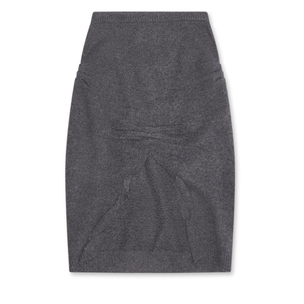 Prada - Women’s Knit Skirt - (Charcoal)