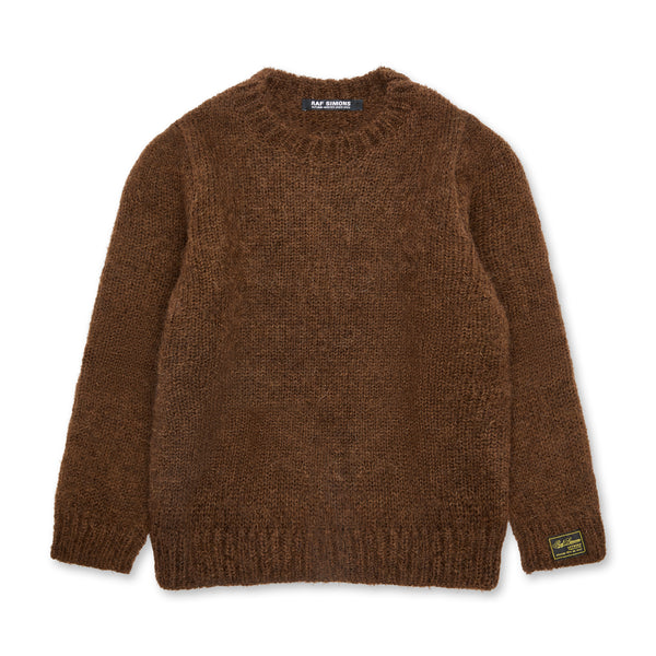 Raf Simons - Men’s Uni Roundneck Sweater - (Brown)