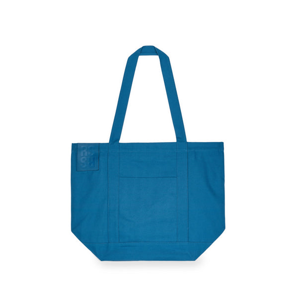 Raf Simons - Cotton Tote Bag With Print - (Blue)
