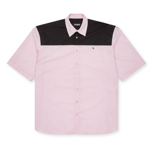 Raf Simons - Men’s Americano Bicolor Shirt - (Light Pink)