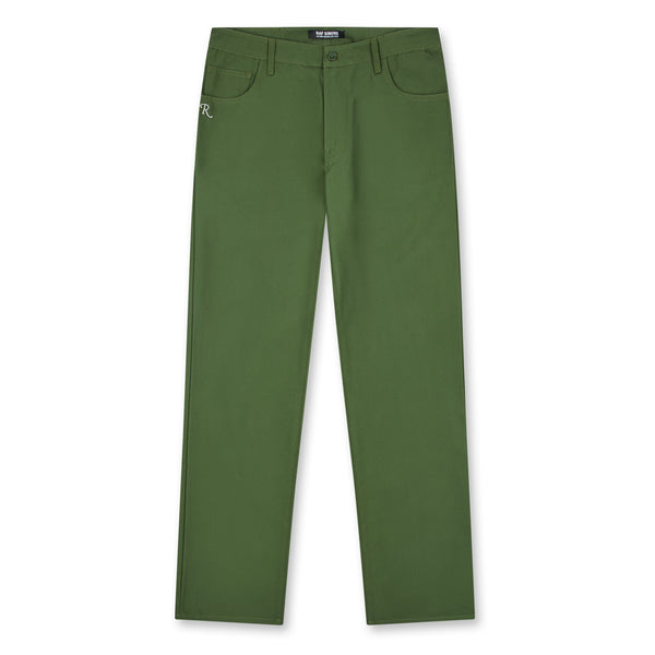 Raf Simons - Men’s Wide Fit Denim Workwear Pants - (Khaki)