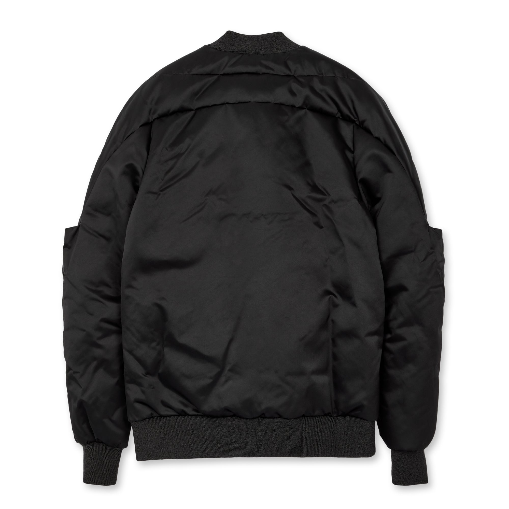 Rick Owens - Men’s Woven Down Girdered Bomber - (Black)