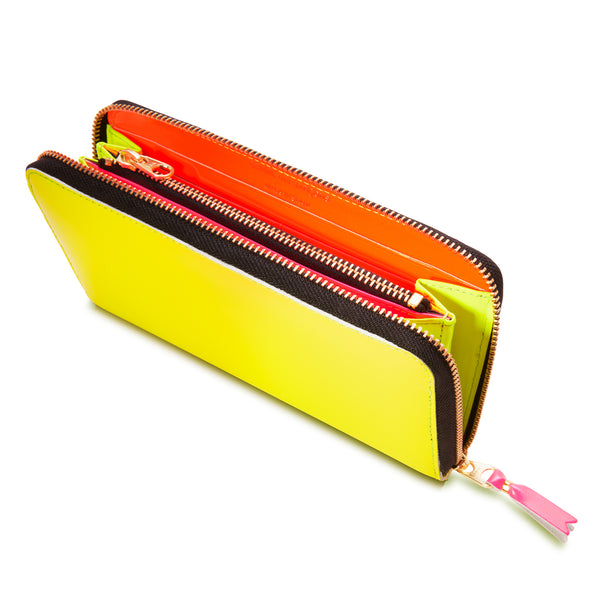 CDG Wallet - Super Fluo Yellow - (SA0111SF)