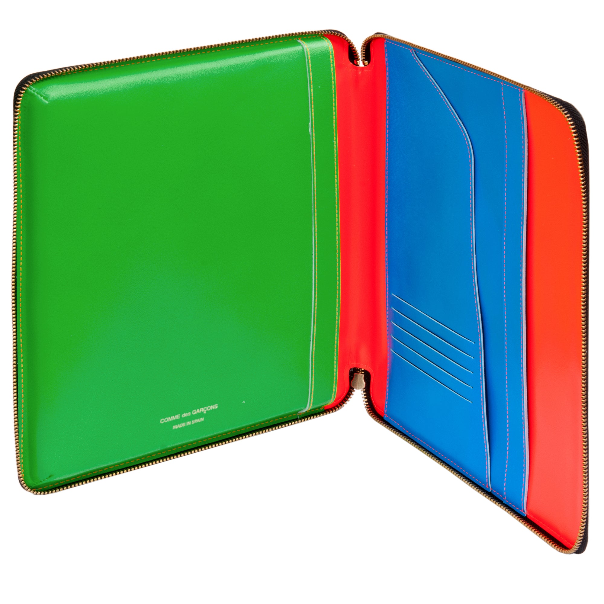 CDG Super Fluo iPad Case (Orange SA0203SF) view 2, Click to Zoom in