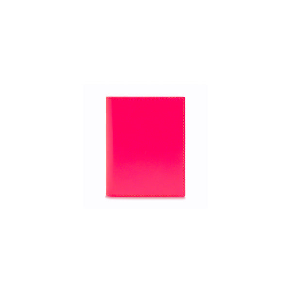 CDG Wallet - Super Fluo Pink/Yellow Wallet - (SA0641SF)