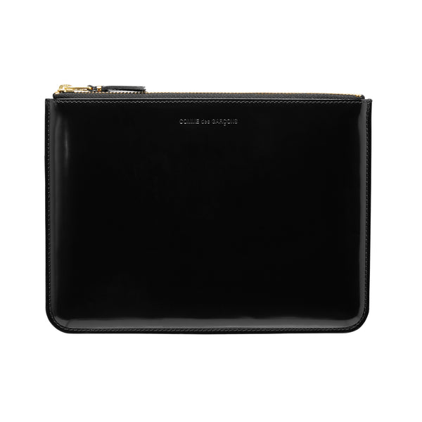 CDG Wallet Mirror Inside Black/Silver (SA5100MI)