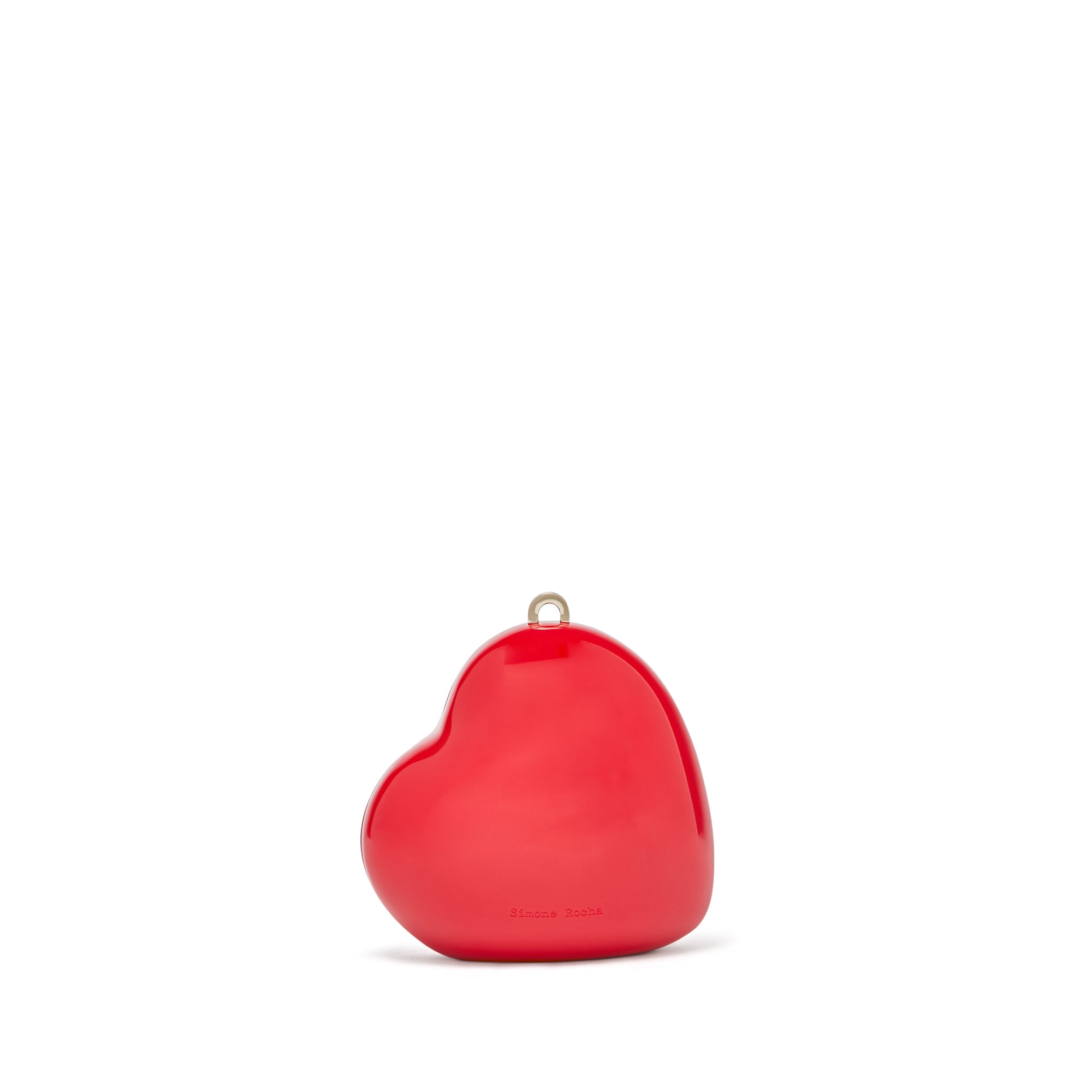 Simone Rocha Micro Heart crossbody bag, Red