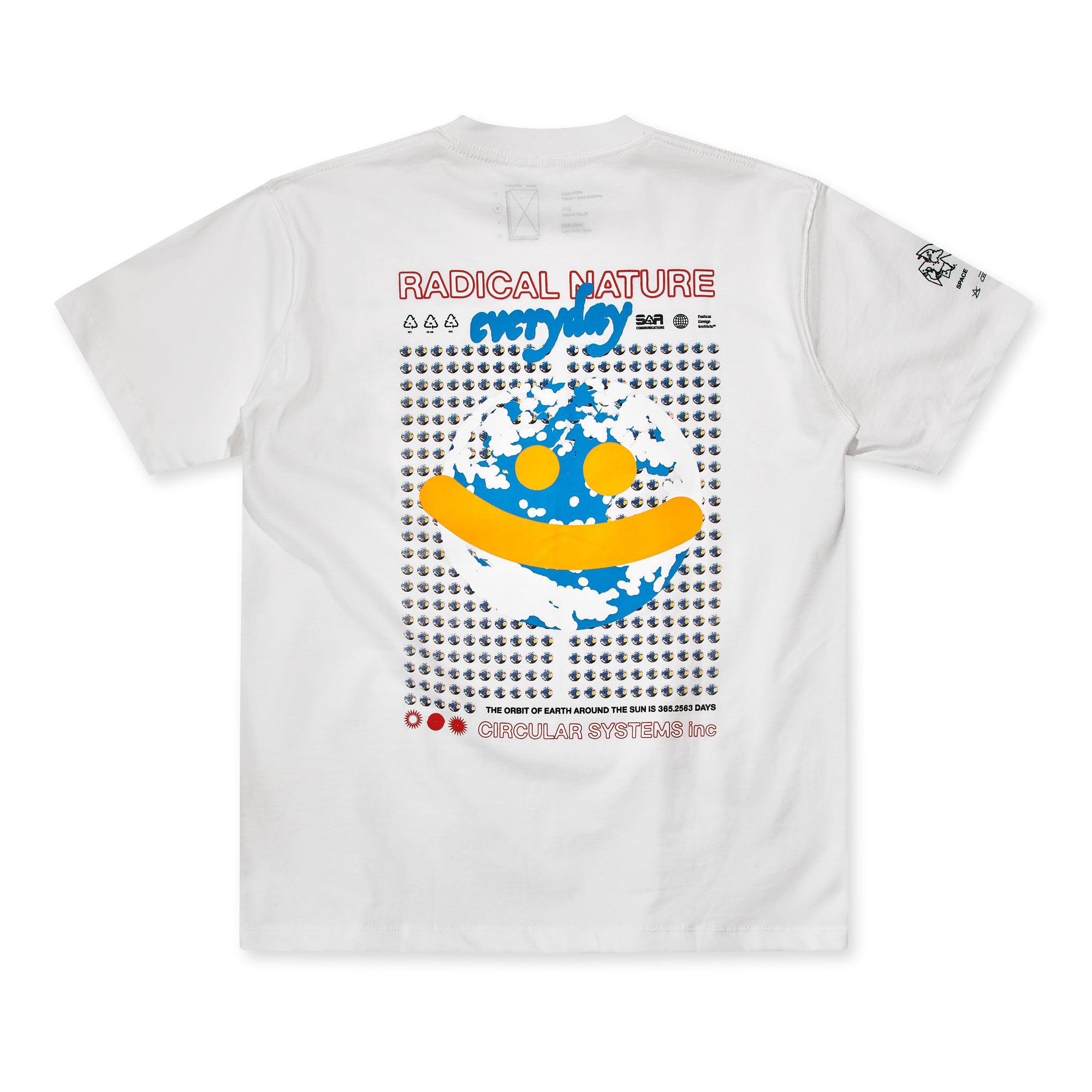 Space Available - Radical Nature Now T-Shirt - (White) view 2, Click to Zoom in