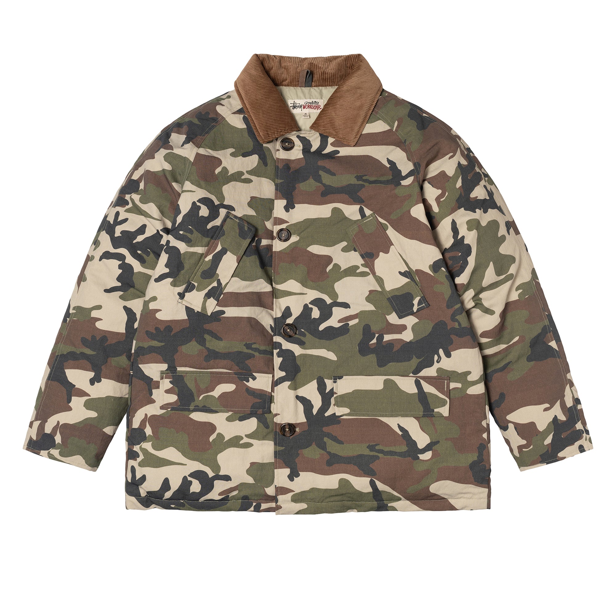 Denim Tears - Stüssy Ripstop Camouflage Army Jacket - (Camouflage) view 1